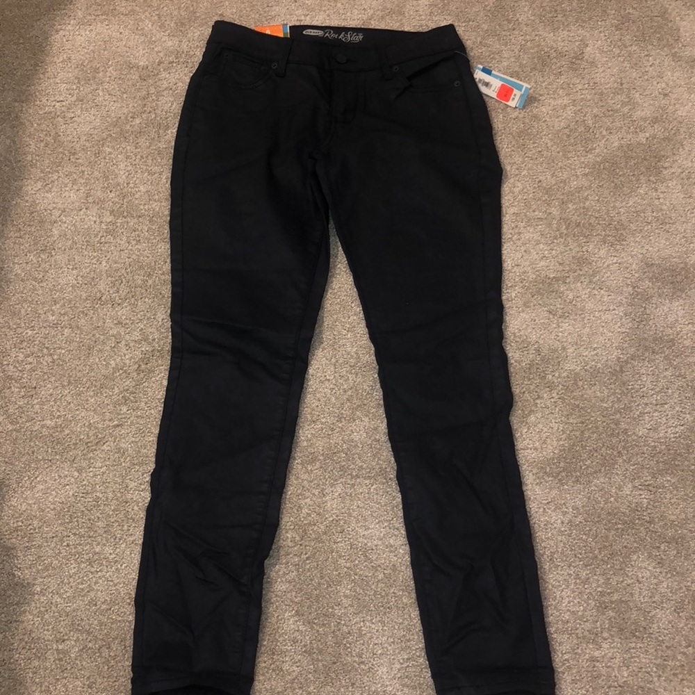 Old Navy Black Rock Star Pants